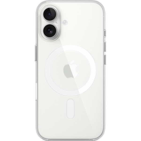 Apple для iPhone 16 Silicone с MagSafe прозрачный 1