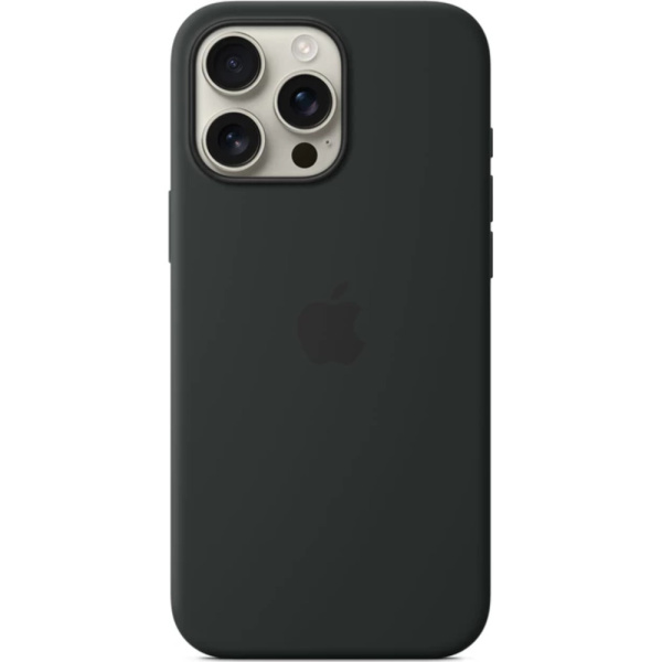 Чехол Apple для iPhone 16 Pro Max Silicone с MagSafe черный 2