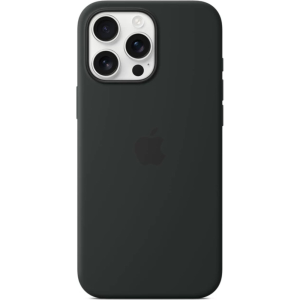Чехол Apple для iPhone 16 Pro Max Silicone с MagSafe черный 3